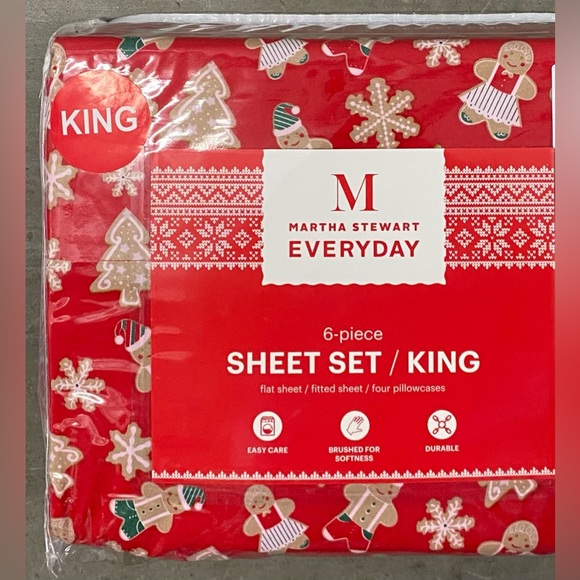 Martha Stewart Bedding Martha Stewart Christmas Gingerbread Man